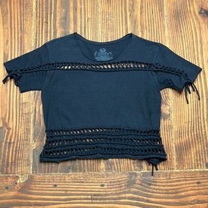 Handmade crop t shirt